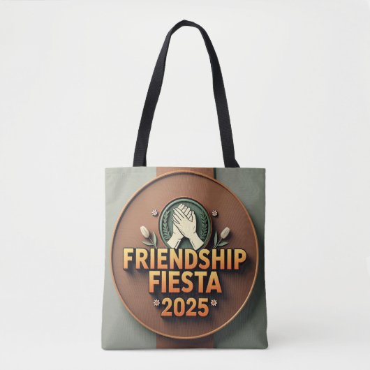 Handen Fiesta Tote Bag (Voorkant)