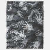 HANDEN FLEECE DEKEN (Voorkant)