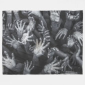 HANDEN FLEECE DEKEN (Voorkant (Horizontaal))