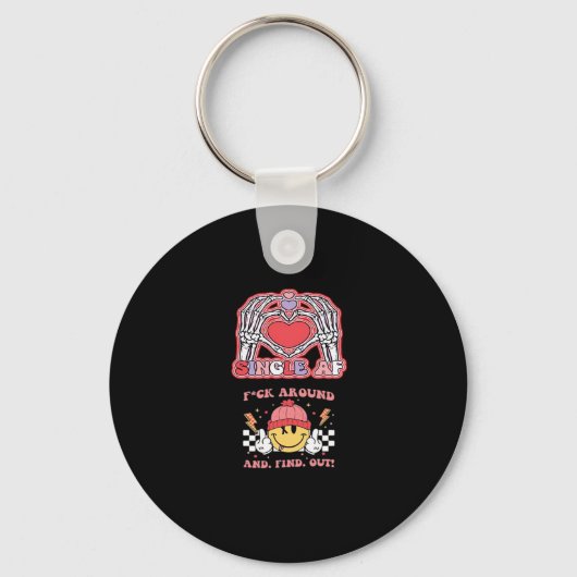 Handen Halloween Funny - Grabby Ghoul Sleutelhanger (Voorkant)