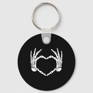 Handen Hart Teken Retro Halloween Kostuum Vrouwen  Sleutelhanger