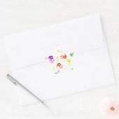 Handen helpen! ster sticker (Envelop)