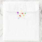 Handen helpen! ster sticker (Tas)