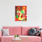 Handen in de tuin canvas afdruk (Insitu (Woonkamer))