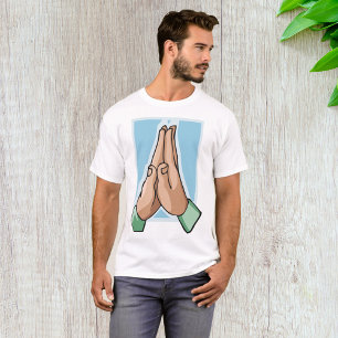 Handen in gebed t-shirt