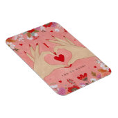 Handen In Liefde Teken Valentijn Magneet (Rechterzijde)