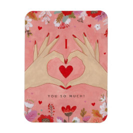  Handen In Liefde Teken Valentijn Magneet