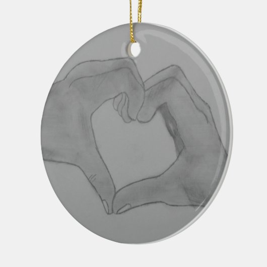 Handen Keramisch Ornament (Links)