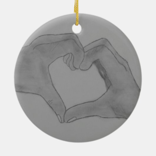 Handen Keramisch Ornament (Achterkant)