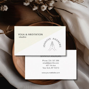 Handen Licht Groen Wit Visitekaartje