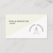 Handen Licht Groen Wit Visitekaartje (Voorkant)