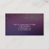 Handen - Maan - Pastel goud Visitekaartje (Achterkant)