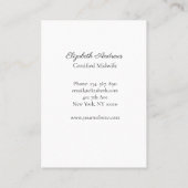 Handen met een Baby - Line Art Illustration Visitekaartje (Achterkant)