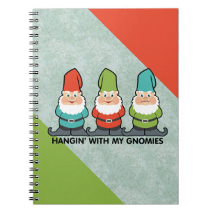 Handen met mijn Gnomies Homies Notitieboek