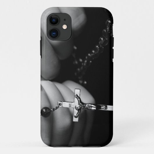 Handen met Rosary Beads Case-Mate iPhone Case (Achterkant)