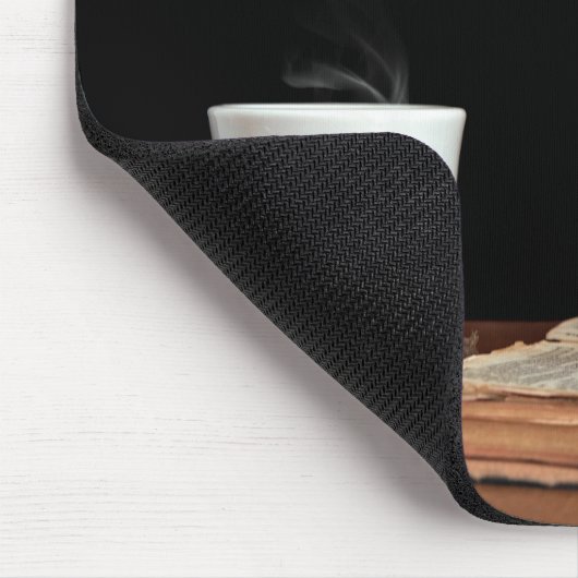 Handen op bijbel bidden muismat (Hoek)