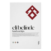 Handen op de heupen (Eli Belinde) Turkse figuur Po Perfect Poster (Voorkant)