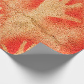 Handen op de wallaustralia, aboriginal art, aborig cadeaupapier (Hoek)
