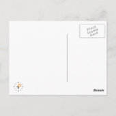 handen op je knieën ! briefkaart (Achterkant)