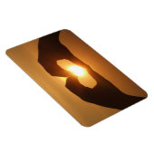 Handen op Sunset Magnet Magneet (Rechterzijde)