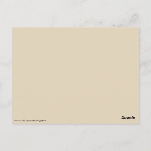 Handen over de hele wereld briefkaart (Achterkant)