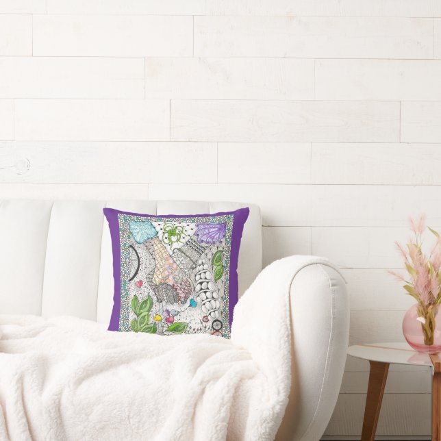 Handen over harten kussen (Bank)