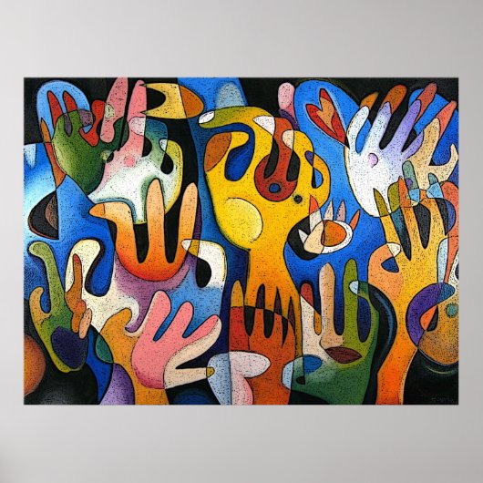 Handen Poster (Voorkant)