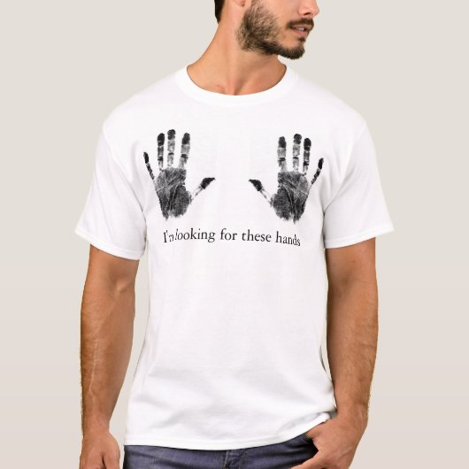 handen t-shirt (Voorkant)