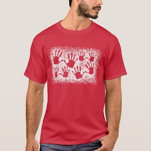 Handen T-shirt (Voorkant)