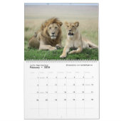 Handen uit alle Wildlife Agenda (twee pagina's) Kalender (Feb 2026)