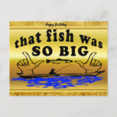 Handen uit elkaar, met een vis en een boot met wat briefkaart (Voorkant)