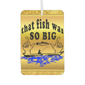 Handen uit elkaar, met een vis en een boot met wat luchtverfrisser (Voorkant)