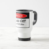 Handen uit! - Mok Reis/Commuter (Voorkant rechts)