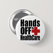 Handen uit My HealthCare Ronde Button 5,7 Cm (Voorkant /achterkant)
