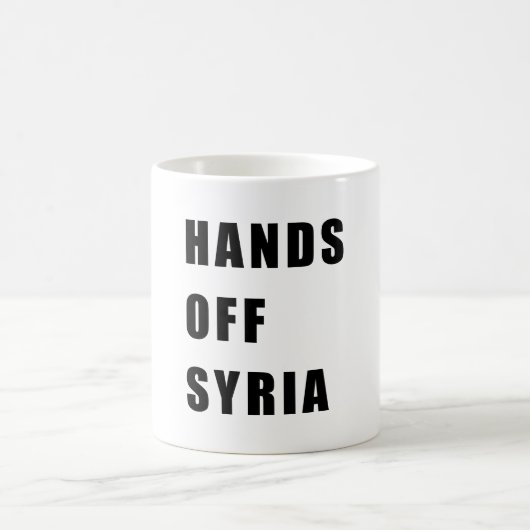 Handen uit Syrië Koffiemok (Center)