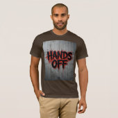 handen uit t-shirt (Voorkant volledig)