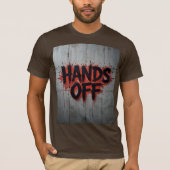 handen uit t-shirt (Voorkant)