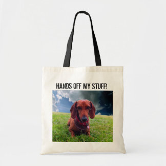 Handen uit tote bag