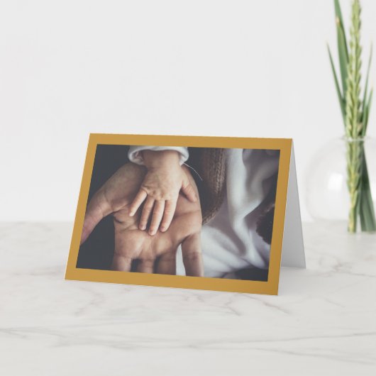 Handen Vaderdag Kaart (Voorkant)