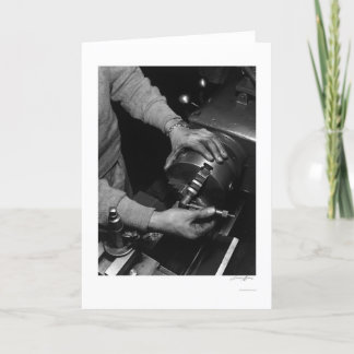 Handen van de Arbeider 1943 van de Draaibank Kaart