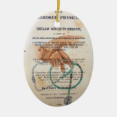 Handen van de Healer Keramisch Ornament (Voorkant)