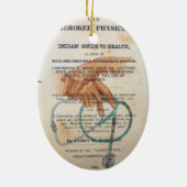 Handen van de Healer Keramisch Ornament (Achterkant)