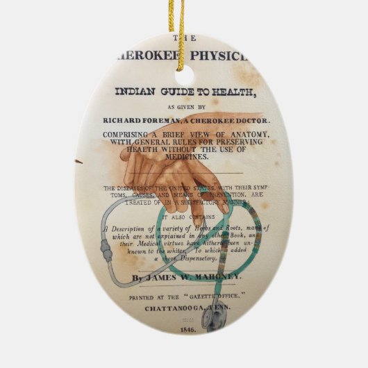 Handen van de Healer Keramisch Ornament (Achterkant)