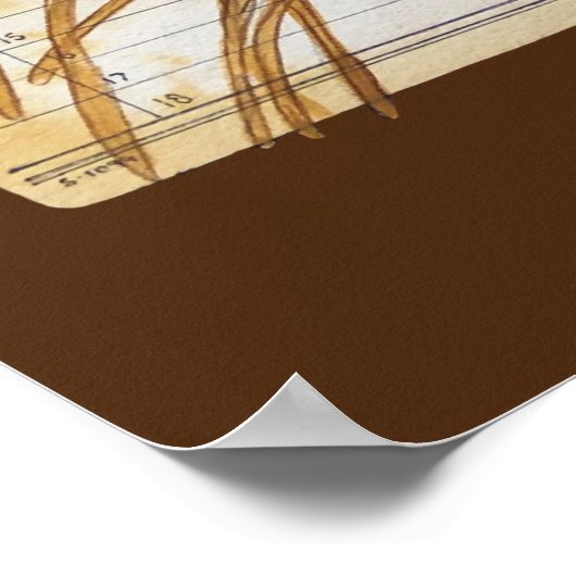 Handen van de kelder poster (Hoek)