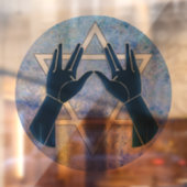 Handen van de Kohanim Raamsticker (Vel 2)