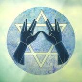 Handen van de Kohanim Raamsticker (Vel 3)