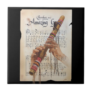 Handen van de Music Maker Jewelry Keepsake Box Tegeltje