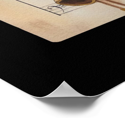 Handen van de Music Maker Poster (Hoek)