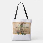 Handen van drie zussen Canvas tas (Achterkant)