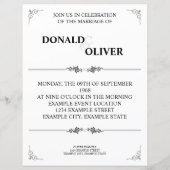 Handen van een Gay Bruiloft Paar met Ringen (Achterkant)